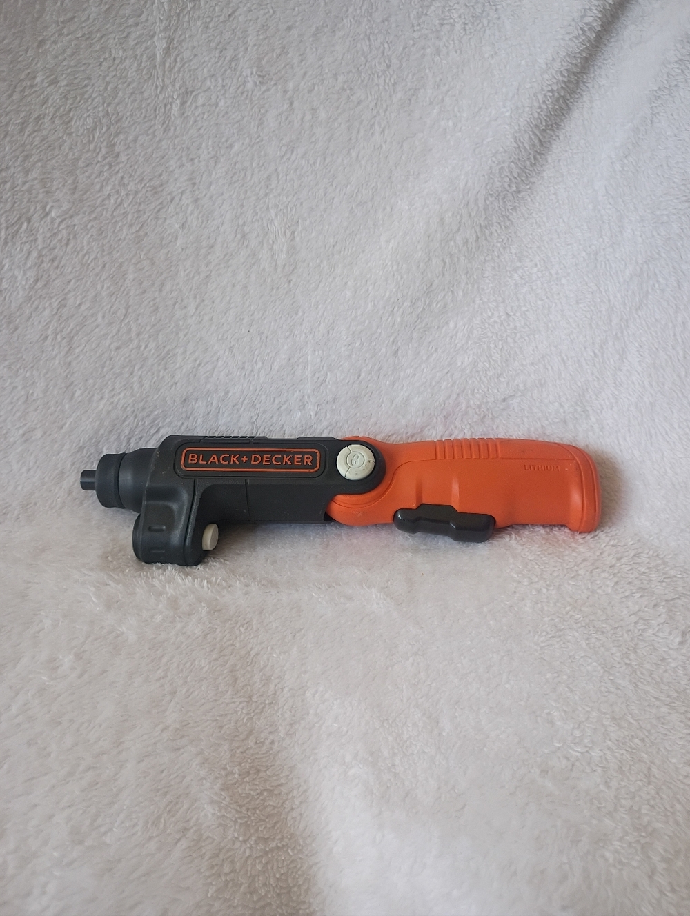 BLACK+DECKER Orange & Black Right Angle Screwdriver